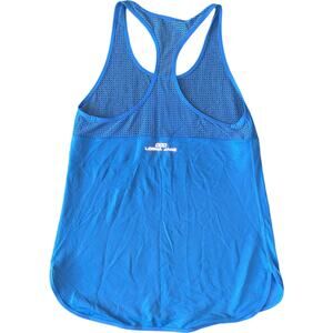 NWOT Lorna Jane Robins Egg Blue Perforated Racerback Tank Size L